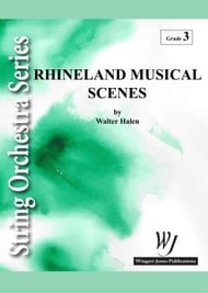 Rhineland Musical Scenes Orchestra sheet music cover Thumbnail